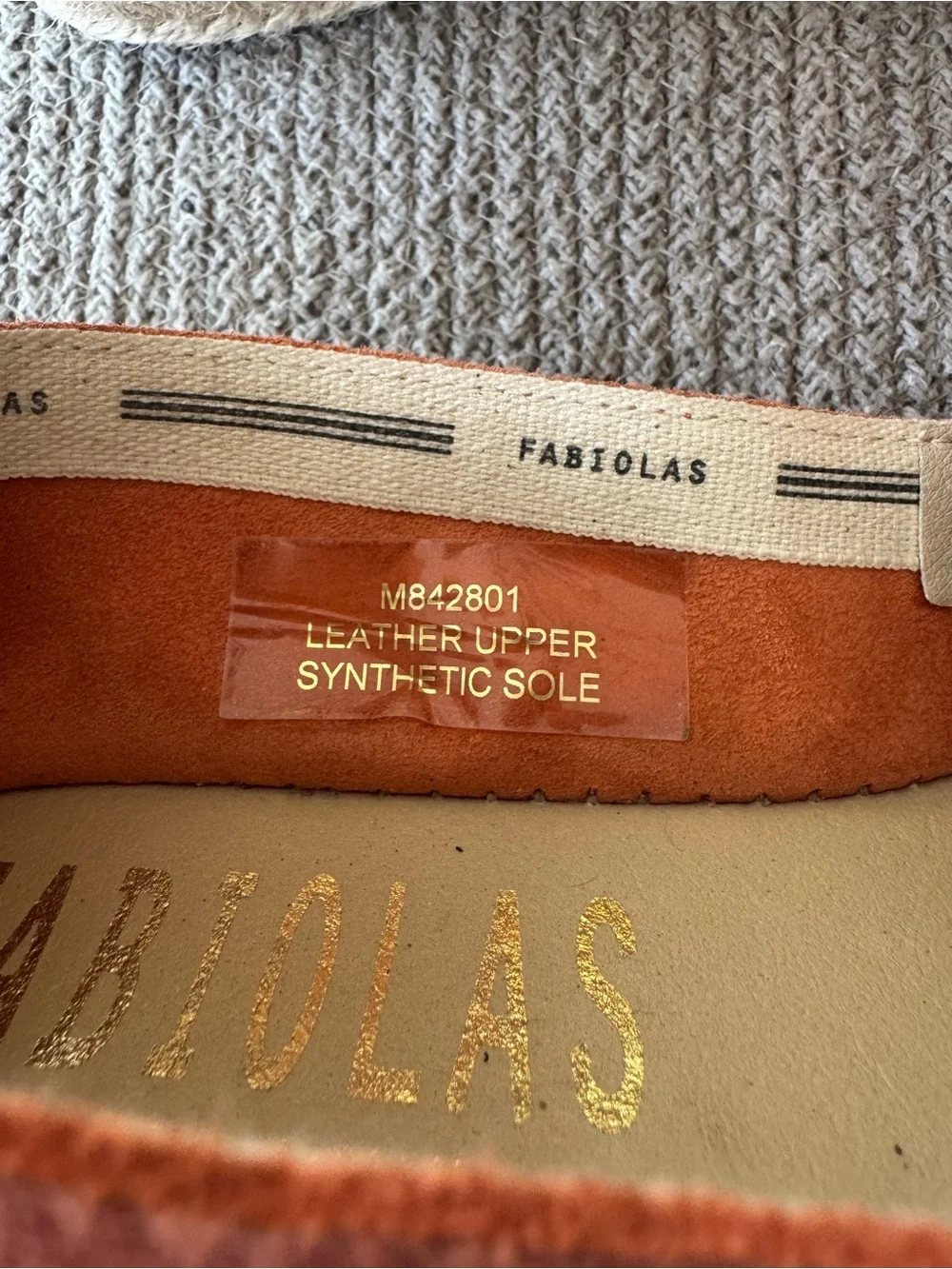 Fabiolas Floral Embroidered Coral Suede Leather Espadrilles Size 38 - Picture 11 of 15